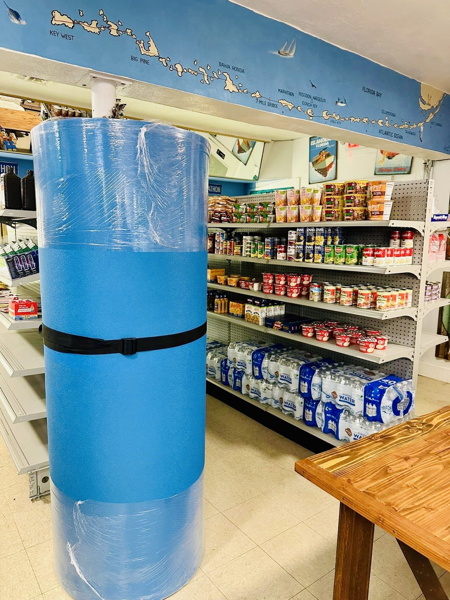 Coolers and cold drinks at WakeZone General Store