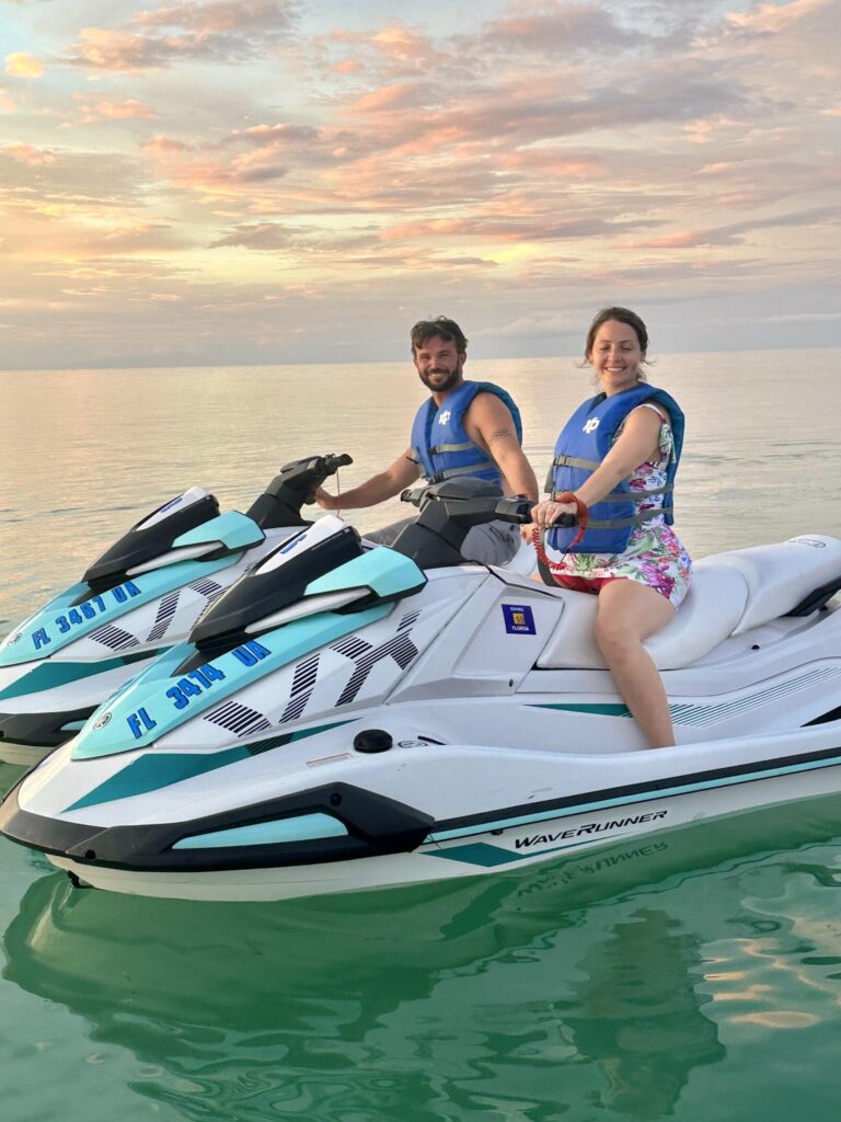 Key Largo sunset jet ski tour