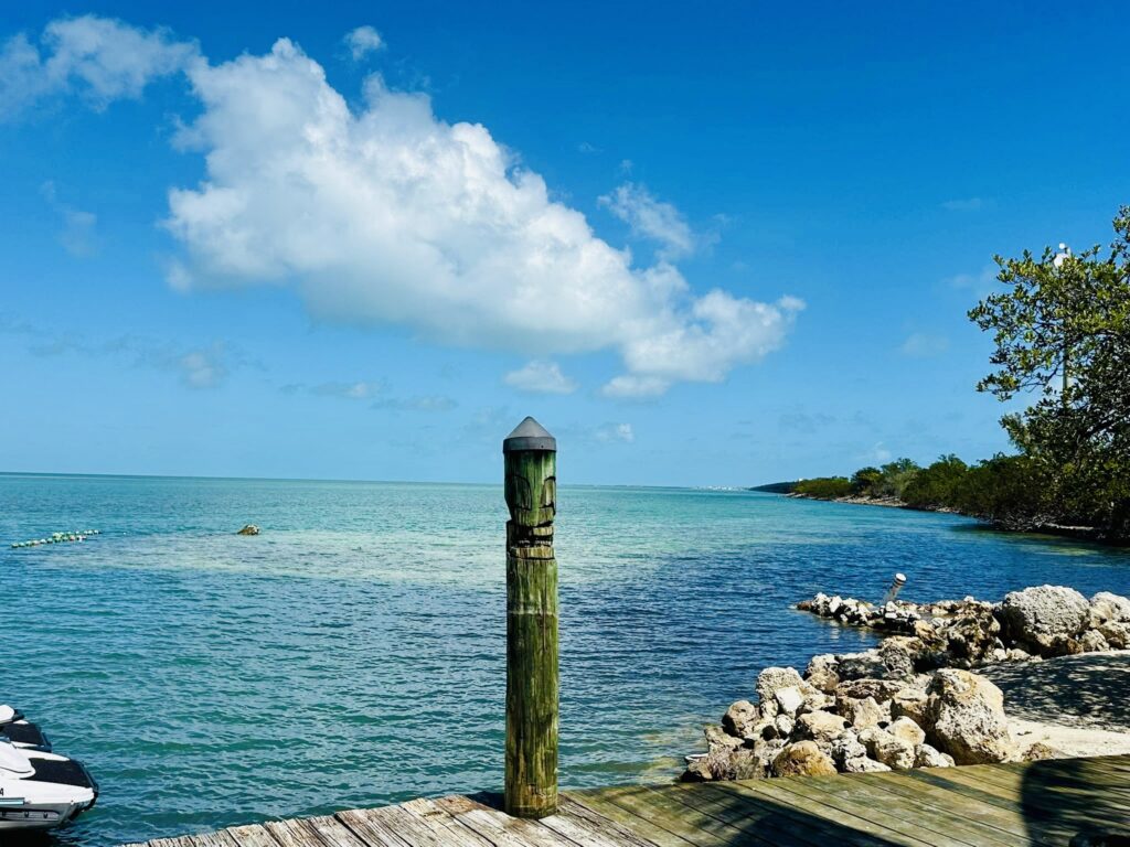 Conch Key Bait & Tackle boats at the dock