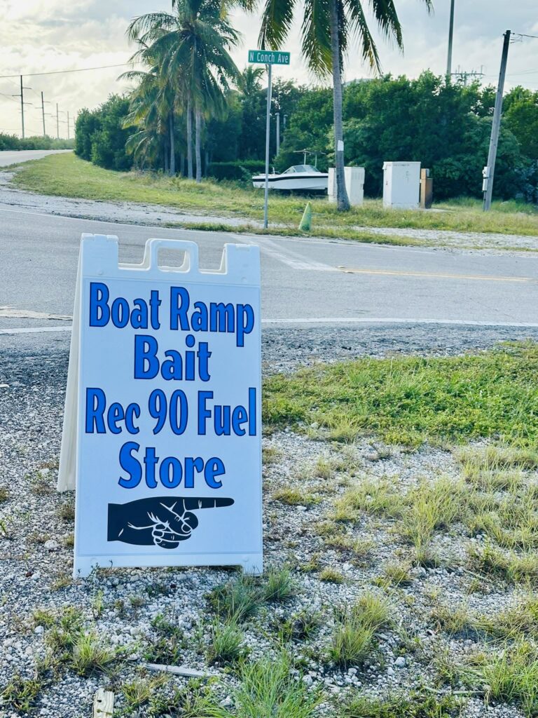 Conch Key Bait & Tackle dock and boats