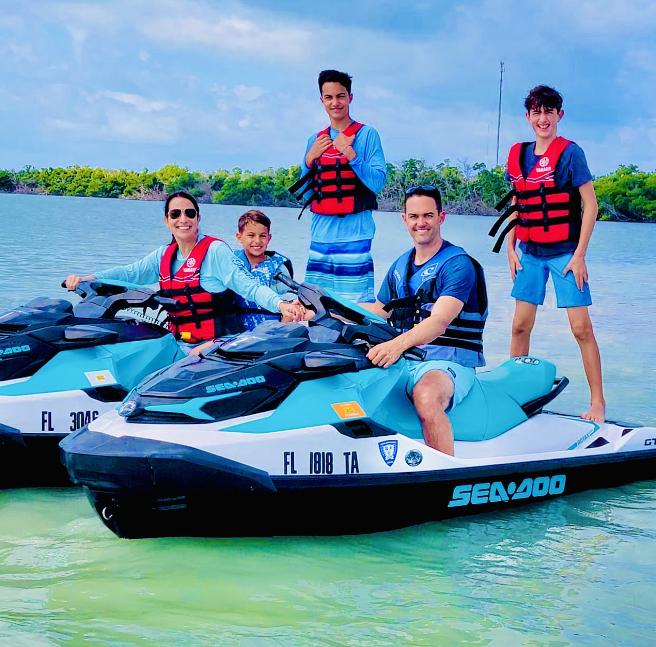 Florida Keys jet ski rentals with Wakezone Watersports