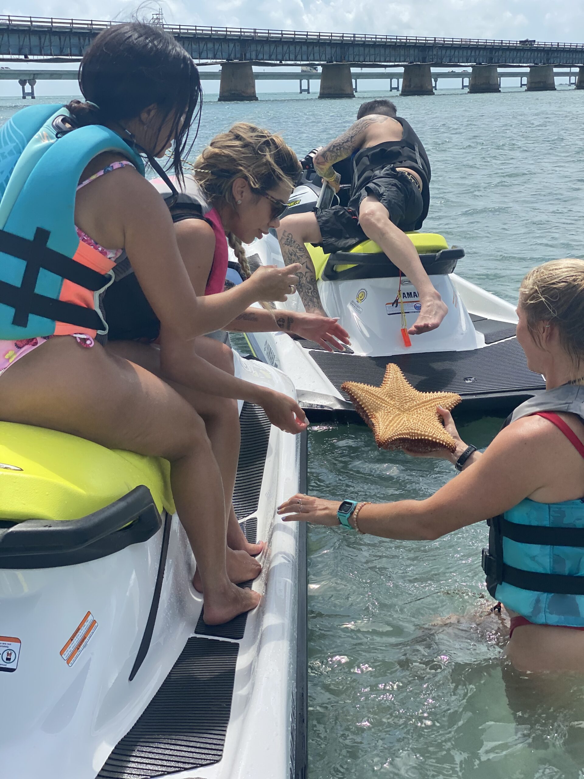 Wakezone Watersports guests enjoying a Florida Keys day on the water